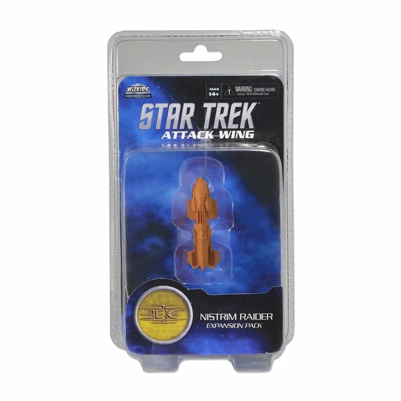 WizKids Games All Board Games Star Trek - Attack Wing Wave 4 Nistrim Raider Expansion Pack 1 WizKids Games All Board Games Star Trek - Attack Wing Wave 4 Nistrim Raider Expansion Pack