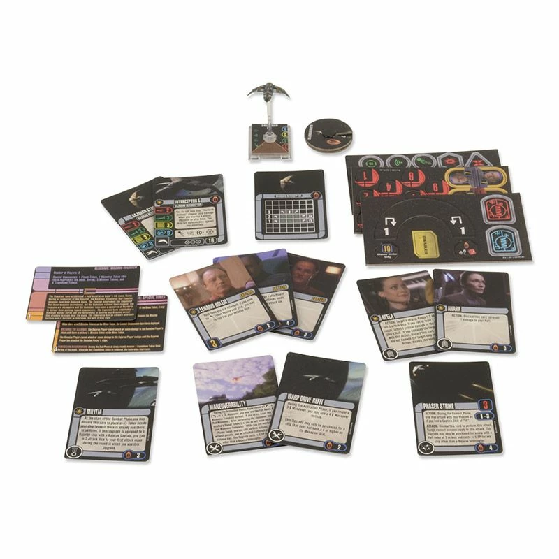 WizKids Games Star Trek - Attack Wing Wave 5 Interceptor Five Expansion Pack All Board Games 2 WizKids Games Star Trek - Attack Wing Wave 5 Interceptor Five Expansion Pack All Board Games