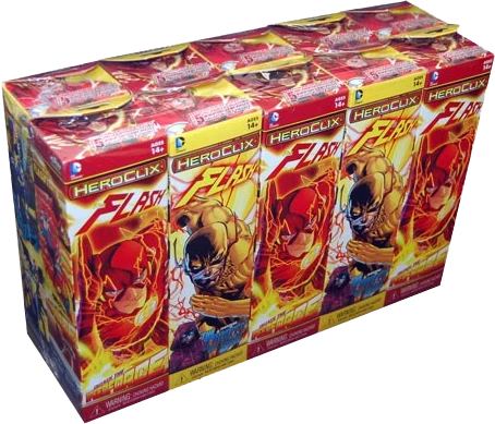 WizKids Games Heroclix - DC Comics The Flash Booster Brick (Brick Of 10) 1 WizKids Games Heroclix - DC Comics The Flash Booster Brick (Brick Of 10)