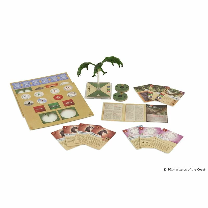 WizKids Games Dungeons & Dragons - Attack Wing Wave 1 Green Dragon Expansion Pack 2 WizKids Games Dungeons & Dragons - Attack Wing Wave 1 Green Dragon Expansion Pack