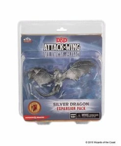 WizKids Games Dungeons & Dragons - Attack Wing Wave 3 Silver Dragon Expansion Pack
