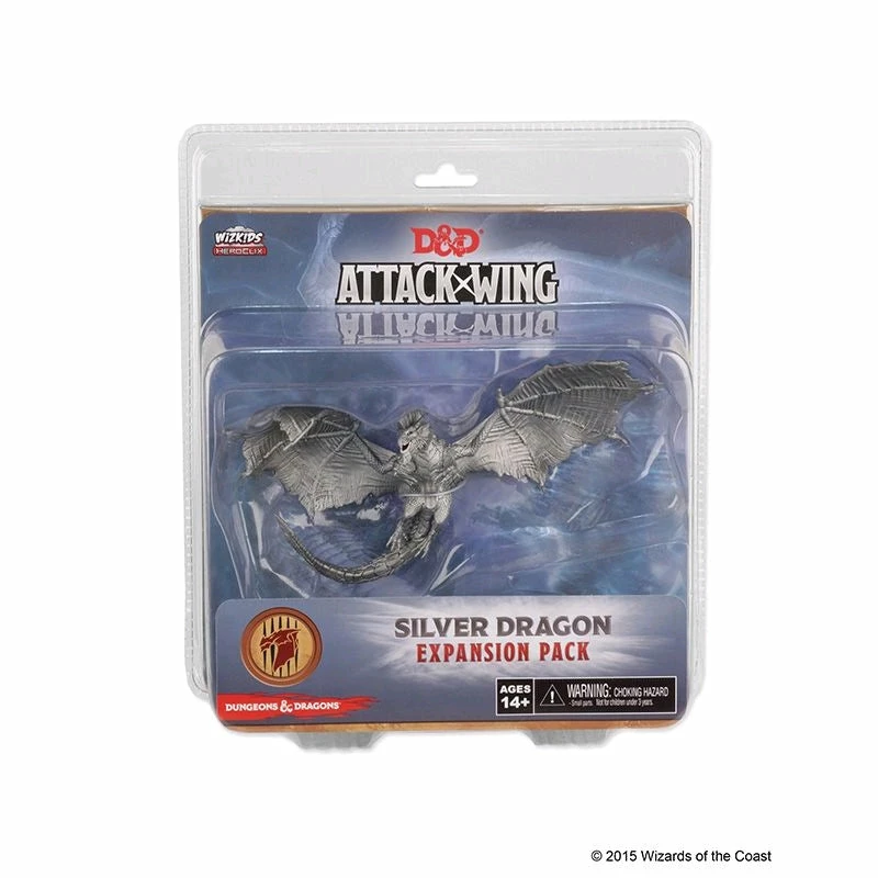 WizKids Games Dungeons & Dragons - Attack Wing Wave 3 Silver Dragon Expansion Pack 1 WizKids Games Dungeons & Dragons - Attack Wing Wave 3 Silver Dragon Expansion Pack