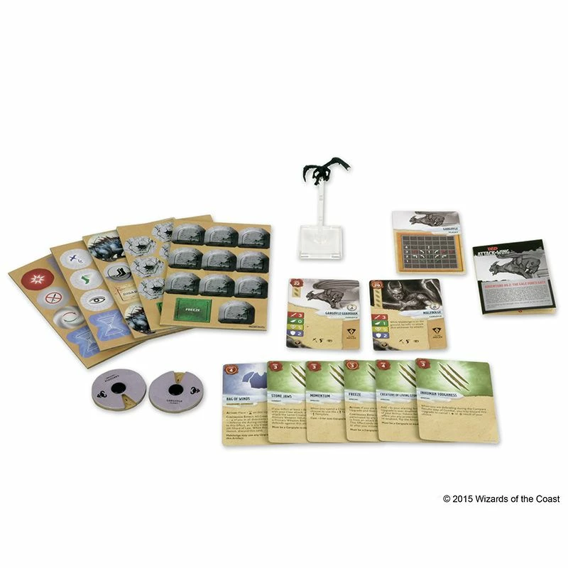WizKids Games Dungeons & Dragons - Attack Wing Wave 4 Gargoyle Expansion Pack 2 WizKids Games Dungeons & Dragons - Attack Wing Wave 4 Gargoyle Expansion Pack