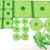 WizKids Games Dungeons & Dragons - Attack Wing Base & Pegs Set Green