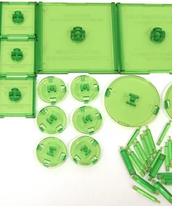 WizKids Games Dungeons & Dragons - Attack Wing Base & Pegs Set Green