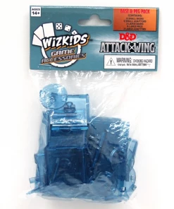 WizKids Games Dungeons & Dragons - Attack Wing Base & Pegs Set Blue