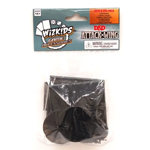 WizKids Games All Board Games Dungeons & Dragons - Attack Wing Base & Pegs Set Black 2 WizKids Games All Board Games Dungeons & Dragons - Attack Wing Base & Pegs Set Black