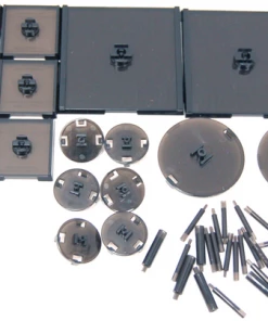 WizKids Games All Board Games Dungeons & Dragons - Attack Wing Base & Pegs Set Black