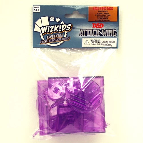 WizKids Games All Board Games Dungeons & Dragons - Attack Wing Base & Pegs Set Purple 2 WizKids Games All Board Games Dungeons & Dragons - Attack Wing Base & Pegs Set Purple