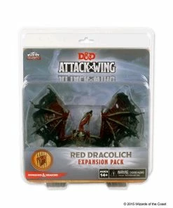WizKids Games All Board Games Dungeons & Dragons - Attack Wing Wave 5 Red Dracolich