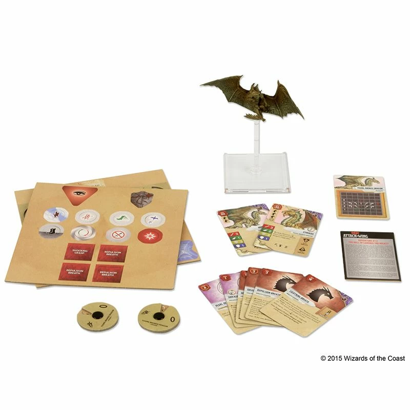 WizKids Games All Board Games Dungeons & Dragons - Attack Wing Wave 5 Bronze Dragon 2 WizKids Games All Board Games Dungeons & Dragons - Attack Wing Wave 5 Bronze Dragon
