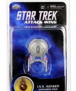WizKids Games Avengers Star Trek - Attack Wing Wave 14 ISS Avenger Expansion Pack
