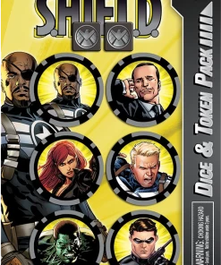 WizKids Games Heroclix - Nick Fury Agent Of SHIELD Dice & Token Pack All Board Games