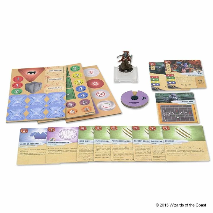 WizKids Games Dungeons & Dragons - Attack Wing Wave 8 Mind Flayer Expansion Pack All Board Games 2 WizKids Games Dungeons & Dragons - Attack Wing Wave 8 Mind Flayer Expansion Pack All Board Games