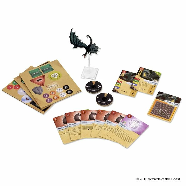WizKids Games Dungeons & Dragons - Attack Wing Wave 9 Black Dragon Expansion Pack 2 WizKids Games Dungeons & Dragons - Attack Wing Wave 9 Black Dragon Expansion Pack