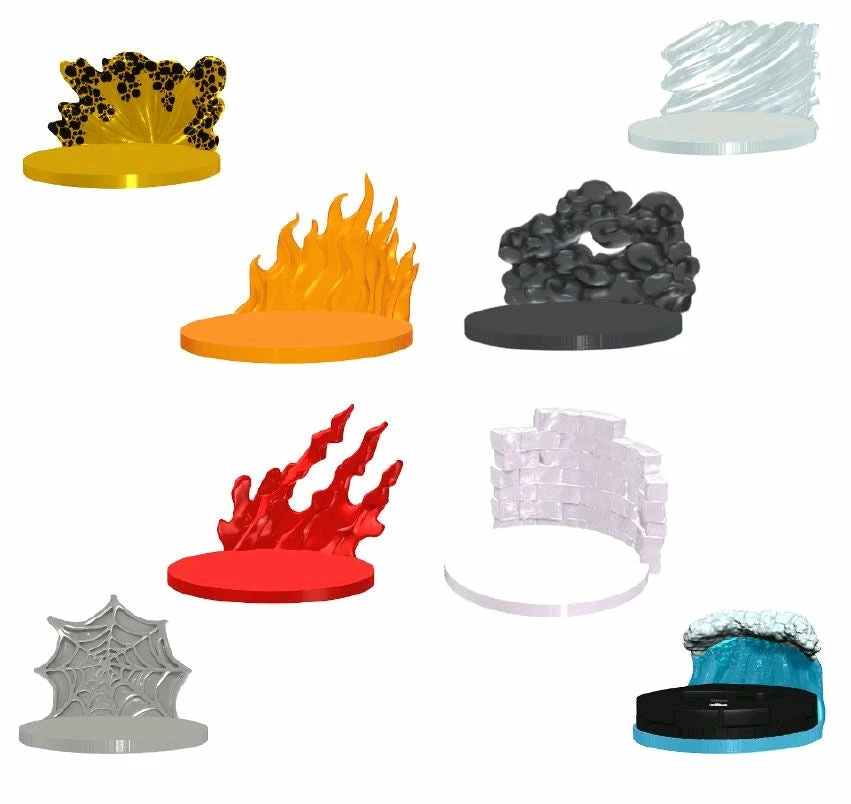 WizKids Games Heroclix - Clix Fx Base Accessory Kit 1 WizKids Games Heroclix - Clix Fx Base Accessory Kit