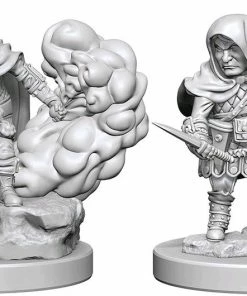 WizKids Games Dungeons & Dragons - Nolzurs Marvelous Unpainted Minis: Halfling Male Rogue