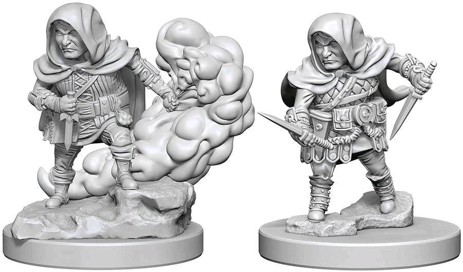 WizKids Games Dungeons & Dragons - Nolzurs Marvelous Unpainted Minis: Halfling Male Rogue 1 WizKids Games Dungeons & Dragons - Nolzurs Marvelous Unpainted Minis: Halfling Male Rogue