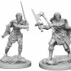 WizKids Games Dungeons & Dragons - Nolzur's Marvelous Unpainted Minis: Human Female Barbarian All Board Games