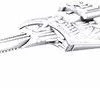 Wizkids Games All Board Games Star Trek - Unpainted Ships: K't'inga Class