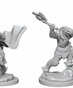 Wizkids Games All Board Games Dungeons & Dragons - Nolzur's Marvelous Unpainted Minis: Dragonborn Female Fighter