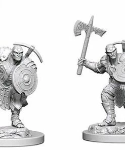 Wizkids Games Dungeons & Dragons - Nolzur's Marvelous Unpainted Minis: Earth Genasi Male Fighter All Board Games