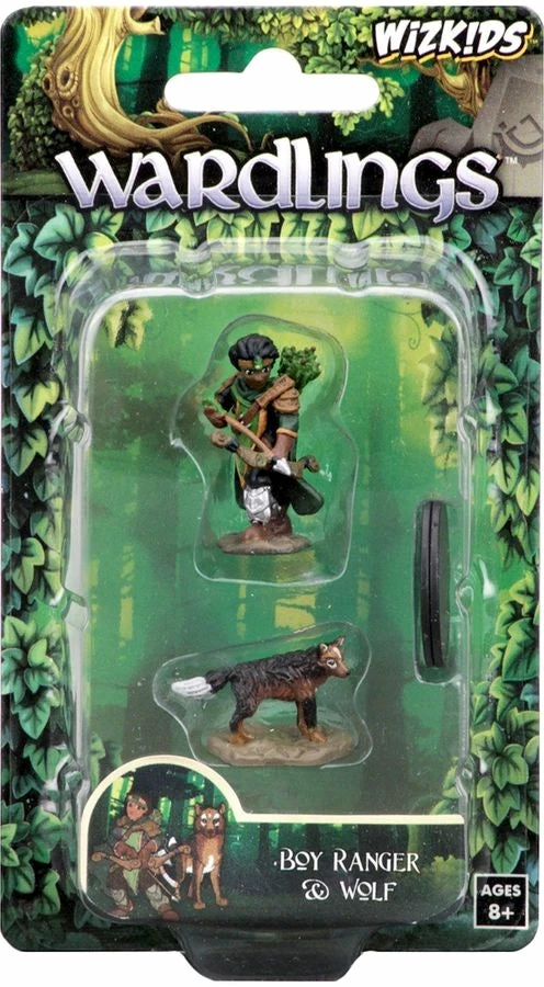 Wizkids Games Wardlings - Boy Ranger & Wolf Pre-Painted Minis All Board Games 1 Wizkids Games Wardlings - Boy Ranger & Wolf Pre-Painted Minis All Board Games