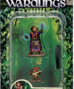 Wizkids Games Wardlings - Boy Wizard & Imp Pre-Painted Minis