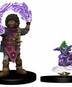 Wizkids Games All Board Games Wardlings - Girl Wizard & Genie Pre-Painted Minis
