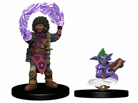 Wizkids Games All Board Games Wardlings - Girl Wizard & Genie Pre-Painted Minis 1 Wizkids Games All Board Games Wardlings - Girl Wizard & Genie Pre-Painted Minis