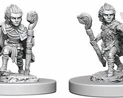 Wizkids Games All Board Games Pathfinder - Deep Cuts Unpainted Miniatures: Gnome Male Druid