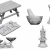 Wizkids Games WizKids - Deep Cuts Unpainted Miniatures: Workbench & Tools