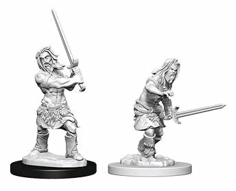 Wizkids Games All Board Games Pathfinder - Deep Cuts Unpainted Miniatures: Human Male Barbarian 1 Wizkids Games All Board Games Pathfinder - Deep Cuts Unpainted Miniatures: Human Male Barbarian