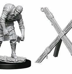 Wizkids Games Wizkids - Deep Cuts Unpainted Miniatures: Assistant & Torture Cross All Board Games