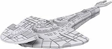 Wizkids Games All Board Games Star Trek - Unpainted Ships: Cardassian Galor Class