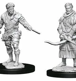 WizKids Games Dungeons & Dragons - Nolzurs Marvelous Unpainted Minis: Male Human Rogue All Board Games