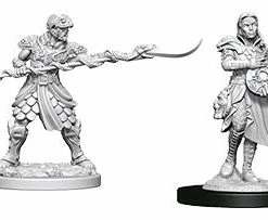 WizKids Games Dungeons & Dragons - Nolzurs Marvelous Unpainted Minis: Yuan-Ti Purebloods All Board Games