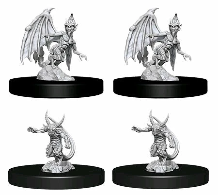 WizKids Games Dungeons & Dragons - Nolzurs Marvelous Unpainted Minis: Quasit & Imp 1 WizKids Games Dungeons & Dragons - Nolzurs Marvelous Unpainted Minis: Quasit & Imp