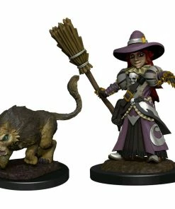 Wizkids Games All Board Games Wardlings - Girl Witch & Witch's Cat Pre-Painted Minis