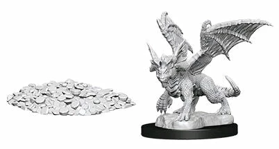 WizKids Games Dungeons & Dragons - Nolzurs Marvelous Unpainted Minis: Blue Dragon Wyrmling All Board Games 1 WizKids Games Dungeons & Dragons - Nolzurs Marvelous Unpainted Minis: Blue Dragon Wyrmling All Board Games