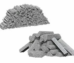 WizKids Games All Board Games Wizkids - Deep Cuts Unpainted Miniatures: Piles Of Wood