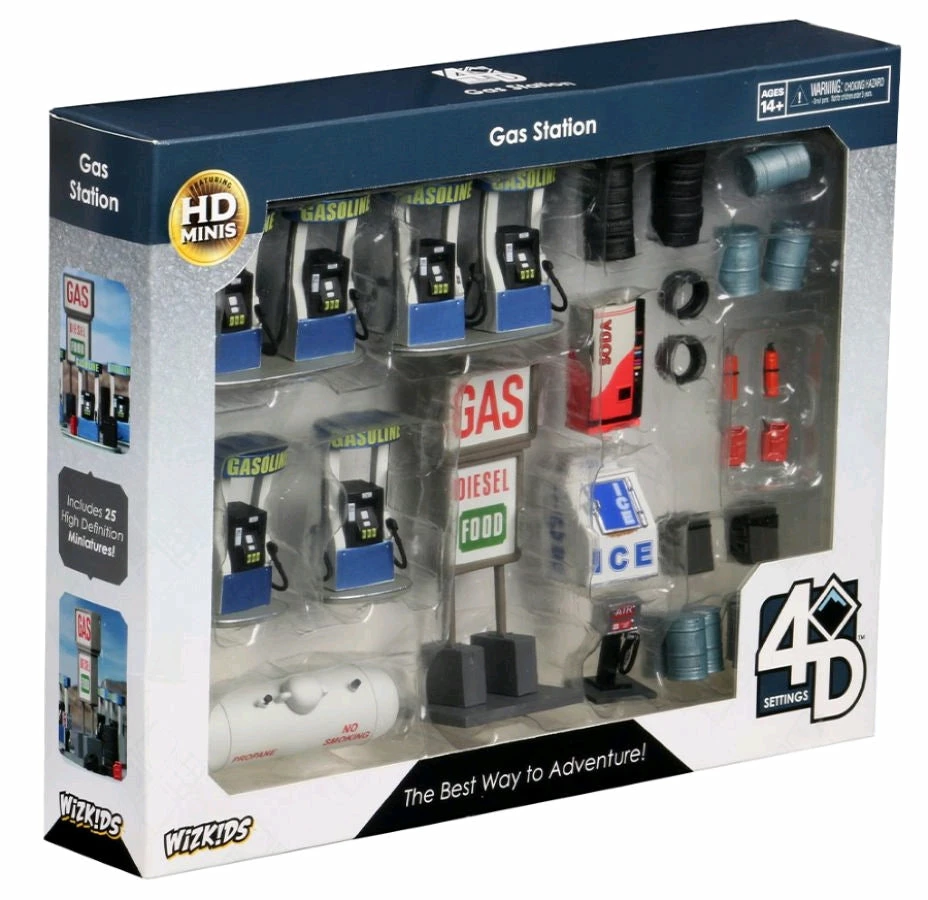 WizKids Games Wizkids - Gas Station 4D Setting All Board Games 1 WizKids Games Wizkids - Gas Station 4D Setting All Board Games