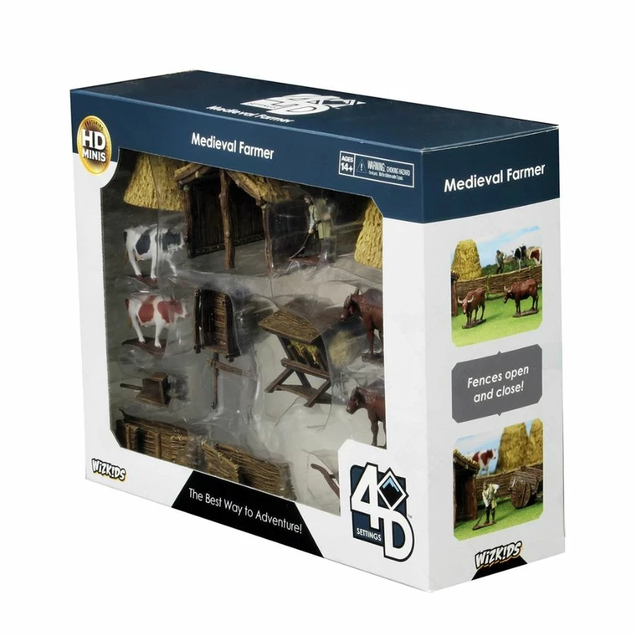 WizKids Games Wizkids - Medieval Farmer 4D Setting All Board Games 2 WizKids Games Wizkids - Medieval Farmer 4D Setting All Board Games
