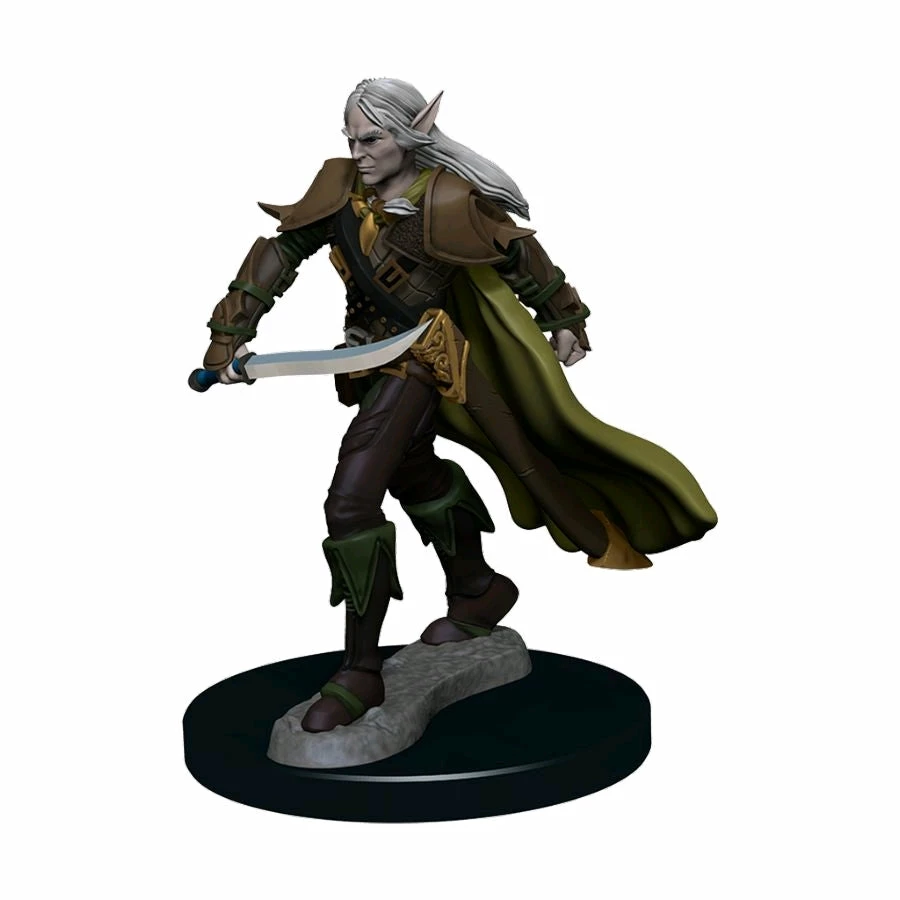 WizKids Games Pathfinder - Elf Fighter Male Premium Figure All Board Games 1 WizKids Games Pathfinder - Elf Fighter Male Premium Figure All Board Games