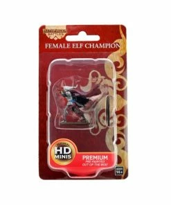 WizKids Games All Board Games Pathfinder - Elf Paladin Female Premium Figure