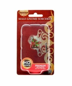 WizKids Games All Board Games Pathfinder - Gnome Sorcerer Male Premium Figure
