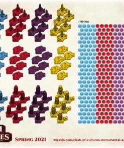 WizKids Games All Board Games Clash Of Cultures - Monumental Edition Board Game