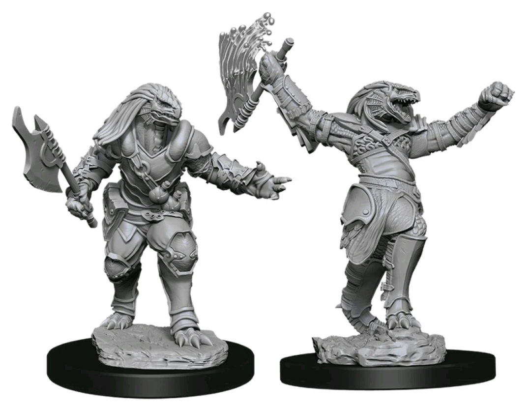 WizKids Games Dungeons & Dragons - Nolzurs Marvelous Unpainted Minis: Female Dragonborn Fighter All Board Games 1 WizKids Games Dungeons & Dragons - Nolzurs Marvelous Unpainted Minis: Female Dragonborn Fighter All Board Games