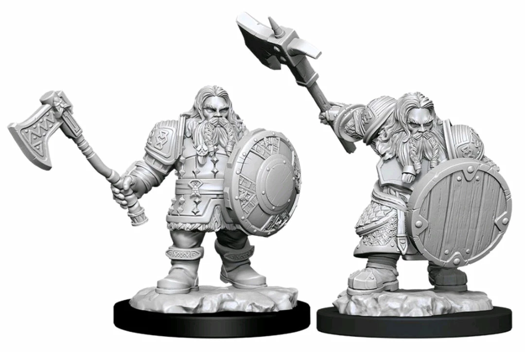 WizKids Games Dungeons & Dragons - Nolzur's Marvelous Unpainted Minis: Male Dwarf Fighter 1 WizKids Games Dungeons & Dragons - Nolzur's Marvelous Unpainted Minis: Male Dwarf Fighter