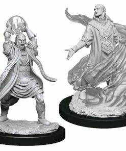 WizKids Games Dungeons & Dragons - Nolzur's Marvelous Unpainted Minis: Male Elf Sorcerer All Board Games